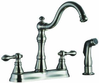 Design House 525196 Dunhill Kitchen Faucet, Satin Nickel Finish   Touch On Kitchen Sink Faucets  