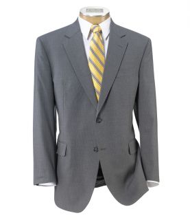 Executive 2 Button Wool Suit with Plain Front Trousers Extended Sizes JoS. A. Ba