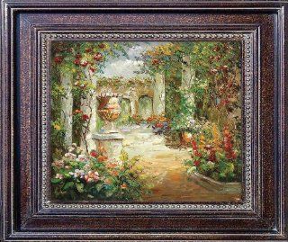 Studio Arts A KNI 184 C1 Hand Painted Secret Path 20x28 Inch Framed Artwork   Oil Paintings