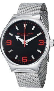 Stuhrling Original Men's 184.331164 Aviator Falcon Eagle Elite Swiss Quartz Black Dial Watch at  Men's Watch store.