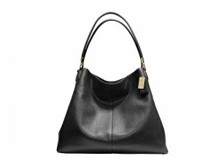 COACH Madison Phoebe Leather Shoulder Bag