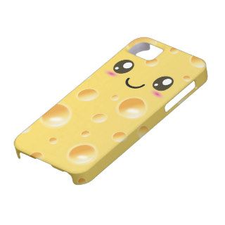 Cute Kawaii Happy Cheese iPhone 5 Cases