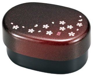 HAKOYA compact lunch madder red cherry 50680 (japan import) Lunch Boxes Kitchen & Dining