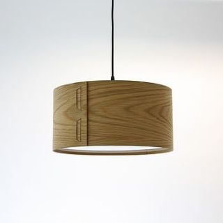 tab   wood veneer light shade by john green