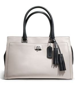 COACH LEGACY CHELSEA CARRYALL IN TWO TONE LEATHER   COACH   Handbags & Accessories