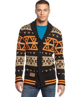 LRG Big & Tall Alpine Shawl Collar Cardigan Sweater   Sweaters   Men