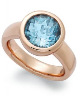 Bronzarte 18k Rose Gold over Bronze Ring, ite Doublet Square Ring (12 ct. t.w.)   Rings   Jewelry & Watches