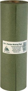 Trimaco GP18 18 Inch by 180 Feet General Purpose Masking Paper, Brown   Sandpaper Sheets  