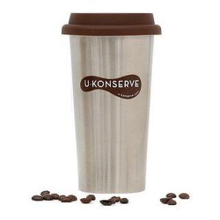 stainless steel insulated coffee cup by green tulip ethical living
