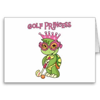 Golf Princess Cards