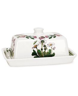 Portmeirion Dinnerware, Botanic Garden Covered Butter Dish with Knob Top   Casual Dinnerware   Dining & Entertaining
