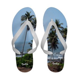 Coast of India Flip Flops