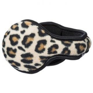 180s Women's Cheetah Earwarmers One Size Brown Clothing