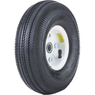 Pneumatic Tire on Split-Rim Steel Wheel — 10in. x 4.10/3.50-4  Low Speed Wheels