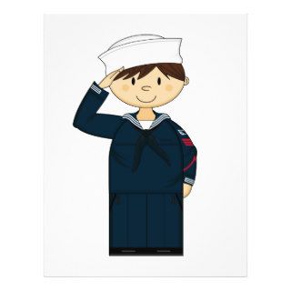 Saluting Navy Petty Officer Flyer