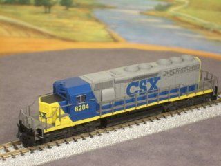 KATO N 176 4806 EMD SD40 2 Locomotive Early CSX #8204 (N Scale) Toys & Games