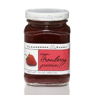 Clearbrook Farms Oregon Strawberry Preserves  Jams And Preserves  Grocery & Gourmet Food