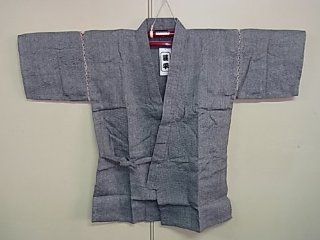 Japanese Kimono #05 Men's Jinbei Gray Size L Height 175 185cm(5.74 6.07ft) Waist 84 94cm(33.07 37.01in) 