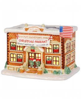 Department 56 Peanuts Village   Pinecrest Elementary School Collectible Figurine   Holiday Lane