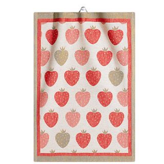 ekelund strawberry towel by drift living