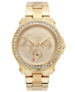 Juicy Couture Watch, Womens Rich Girl Gold Plated Stainless Steel Bracelet 41mm 1900894   Watches   Jewelry & Watches