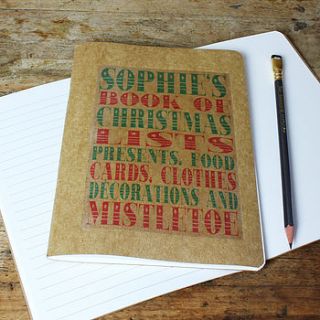personalised ' world domination' notebook by snapdragon