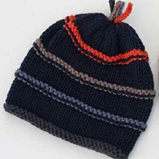 hand knitted boy's hat by jam organic