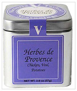 Victoria Gourmet Herbes de Provence Window Tin  Spices And Seasonings  Grocery & Gourmet Food
