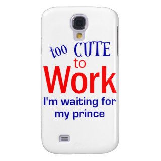 Too Cute to Work Speck Case iPad Galaxy S4 Covers