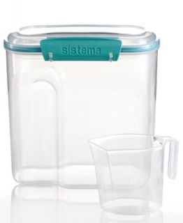 Martha Stewart Collection 110 Oz. Storage Container with 1 Cup Measuring Cup   Kitchen Gadgets   Kitchen