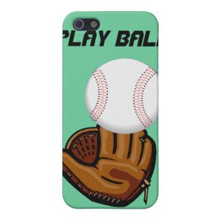Play Ball baseball monogram Case For The iphone iPhone 5 Cover