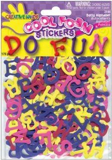 Foam Stickers 175/Pkg   Dotty Letters