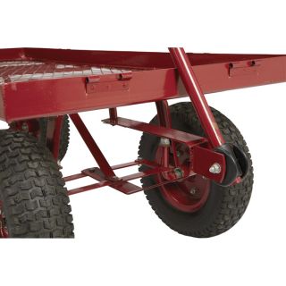  Jumbo Wagon — 48in.L x 24in.W, 1400-Lb. Capacity  Hand Pull Wagons