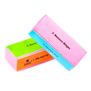 Shany 4 sided Nail Buffer Block (Pack of 5) Shany Cosmetics Manicure Sets