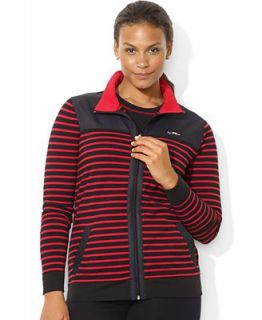 Lauren Ralph Lauren Plus Size Jacket, Striped   Jackets & Blazers   Plus Sizes