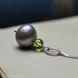 siren handmade pearl necklace by rachel lucie designs