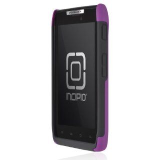 Incipio MT 173 Motorola DROID RAZR SILICRYLIC Hard Shell Case with Silicone Core   1 Pack   Retail Packaging   Dark Purple/Dark Gray Cell Phones & Accessories