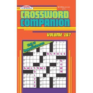 Companion Crossword Puzzle Book Vol.171 Kappa Books Publishers 9781559935777 Books