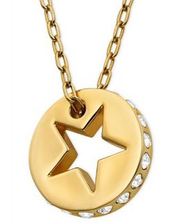 Swarovksi Necklace, 22k Gold Plated Crystal Now Star Pendant   Fashion Jewelry   Jewelry & Watches