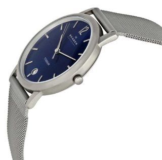 Skagen Men's 170LTTNN1 Titanium Blue Dial Watch Skagen Watches