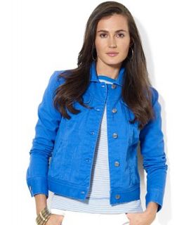 Lauren Jeans Co. Jacket, Colored Denim   Jackets & Blazers   Women