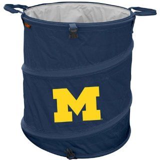 Logo Chair Michigan Wolverines NCAA Collapsible Trash Can LCC 171 35  Sports Related Merchandise  Sports & Outdoors