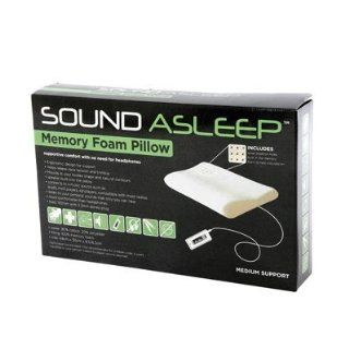 Sound Asleep Memory Foam Pillow  Players & Accessories