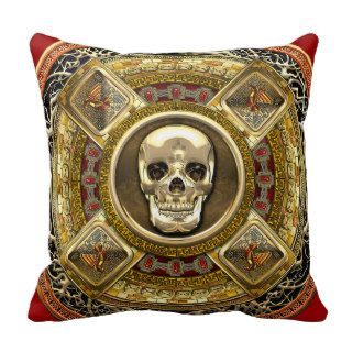 [300] Mictlantecuhtli – Aztec God of Death Pillows