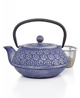 Primula Cast Iron Blue 40 Oz. Teapot   Cookware   Kitchen
