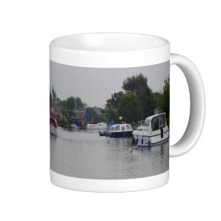 Horning On The River Bure Coffee Mugs