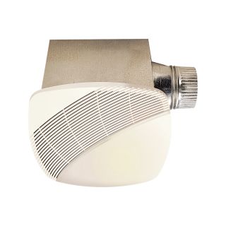 nuVent Bath Fan with Light — 80 CFM, Model# NXSH80L  Bath Fans
