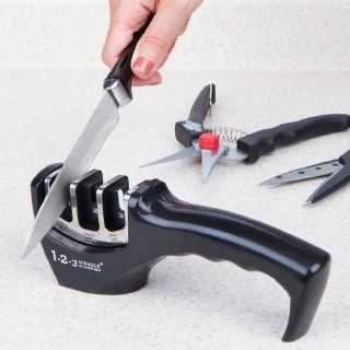 Miracle Knife Sharpener Miracle Blade Knife Sharpeners Kitchen & Dining