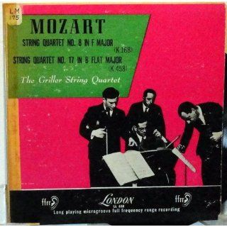 Mozart String Quartet No. 8 in F K. 168/No. 17 in Bb K. 458 Music