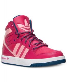 adidas Kids Shoes, Girls Originals Hardcourt Hi 2.0 Casual Sneakers from Finish Line   Kids Finish Line Athletic Shoes